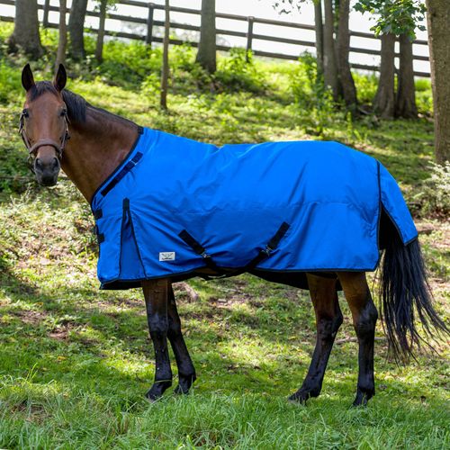 TuffRider Comfy Fit 1200D Turnout Medium 200 Adjustable Neck Opening - Royal