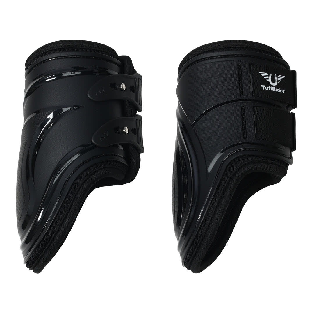 TuffRider Airflow Iron Man Tendon Boots - Black - TuffRider-1001011-16 ...