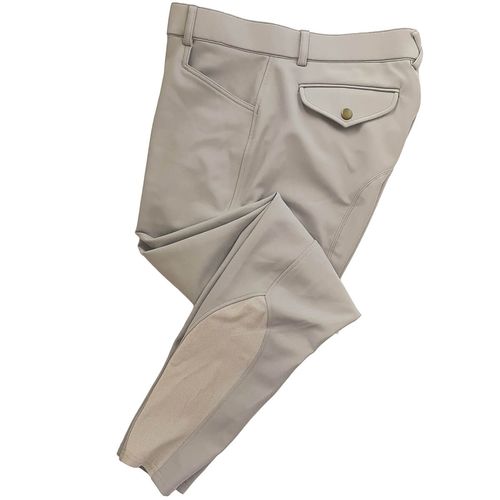 SALE RACK: Ovation Men's Dynamic Knee Patch Breeches - 44 Regular - Tan