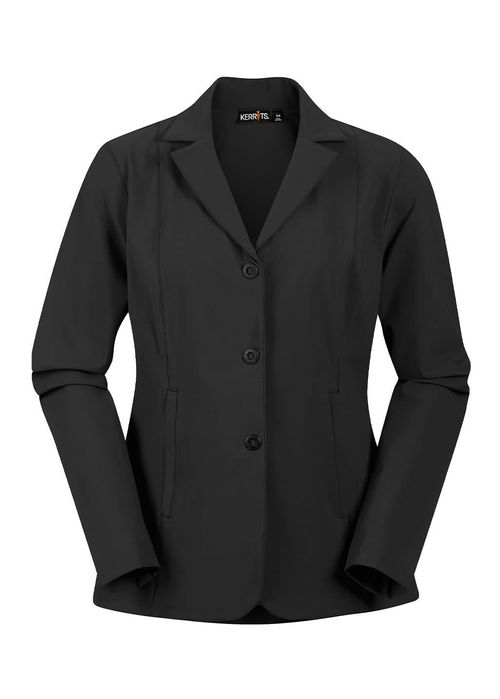 BARN BUSTER: Kerrits Women's Stretch Competitor Koat 3 Snap - Large Petite - Black