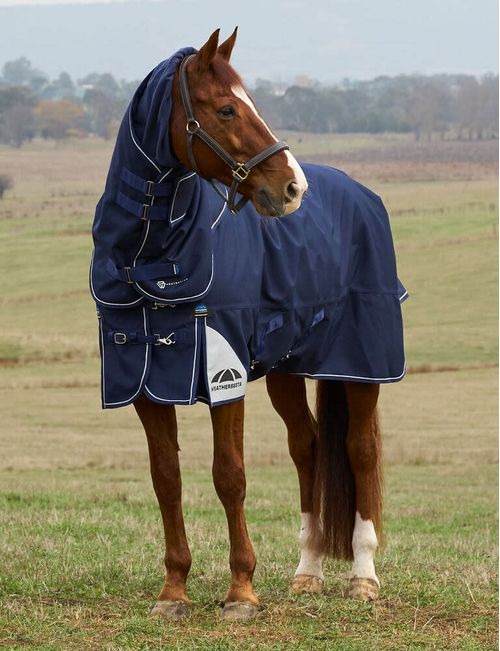 Weatherbeeta Comfitec Ultra Turnout Detach-A-Neck 360g - Navy