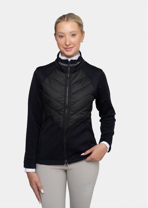 Hassinger Women's Luxe Hybrid Jacket - Black