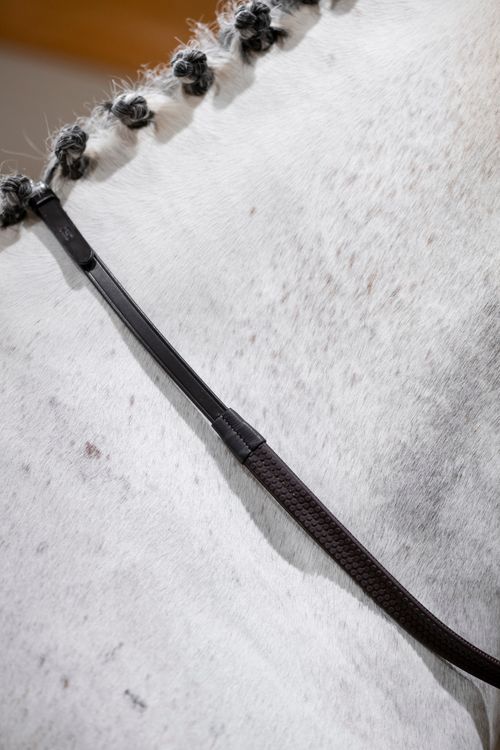 Horseware Rubber Grip Reins - Brown