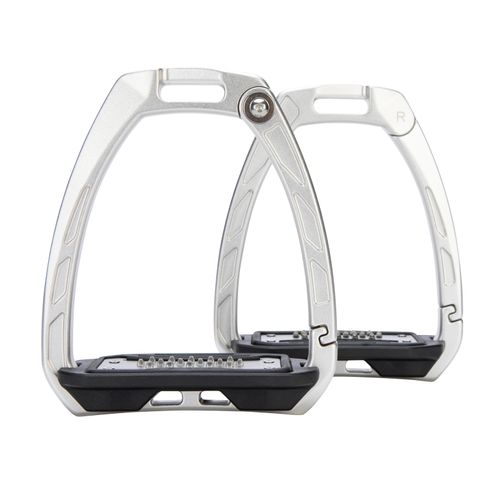 Shires Karben Ultra Grip Stirrups - Silver