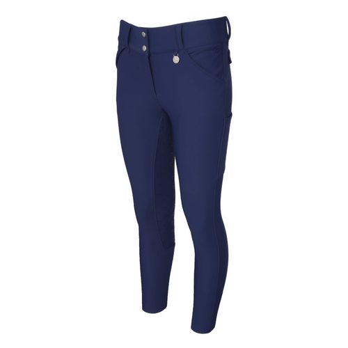 Dapplebay Women's Winter Sport Full Seat Breeches - Navy