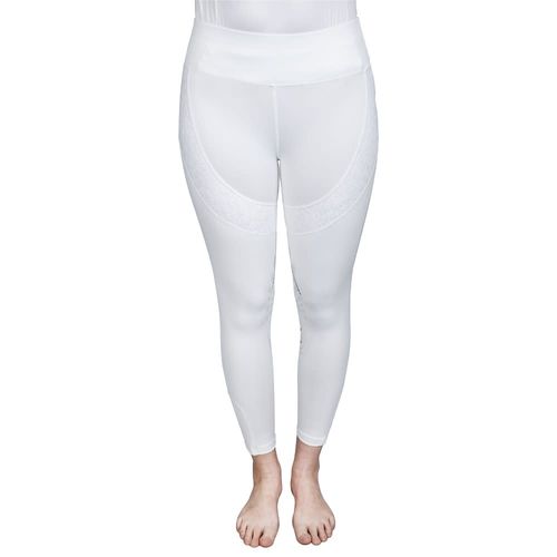 Equine Couture Women's Spicy Girl Chili Tights - White