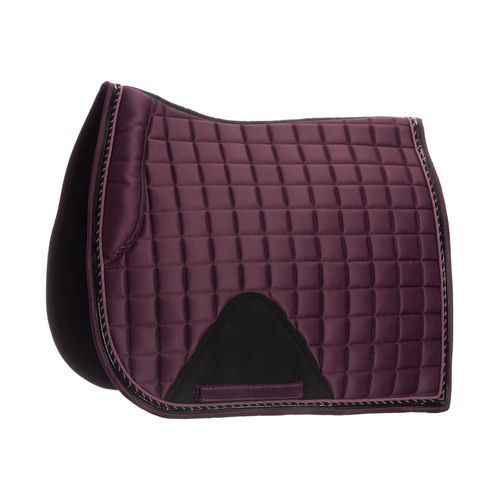 Equinavia Copenhagen Stay Put Dressage Saddle Pad - Plum Wine