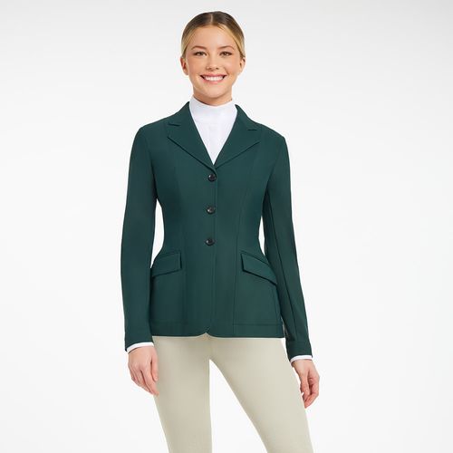 OVERSTOCK: RJ Classics Women's Monterey Show Coat w/Removable Cuffs - 12 Regular - Pine