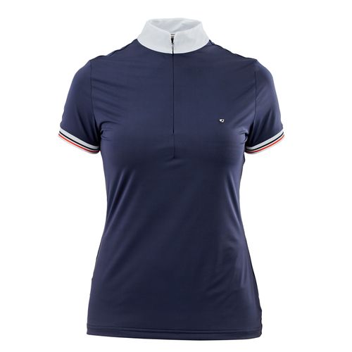 SALE RACK: Shires Aubrion Women's Arcaster Show Shirt - Medium - Navy