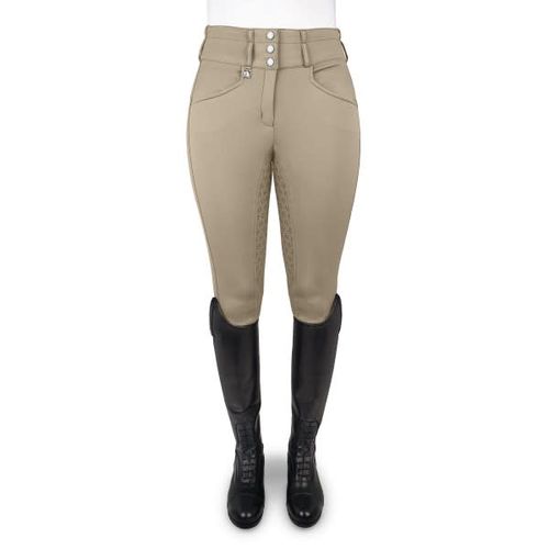 SALE RACK: Romfh Women's Evelyn 3 Button Full Grip Breeches - 30 Long - Show Tan