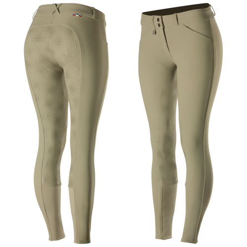BARN BUSTER: Horze Women's Grand Prix Full Seat Breeches - EU 44/US 32 - Tan