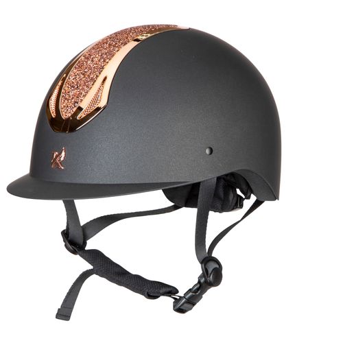 READY TO SHIP: Karben Sonic Alessa Helmet - X Small (49-51cm) - Black Rose Gold