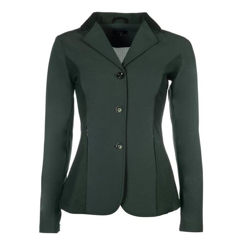 SALE RACK: HKM Women's Hunter Competition Jacket - 4 - Deep Green