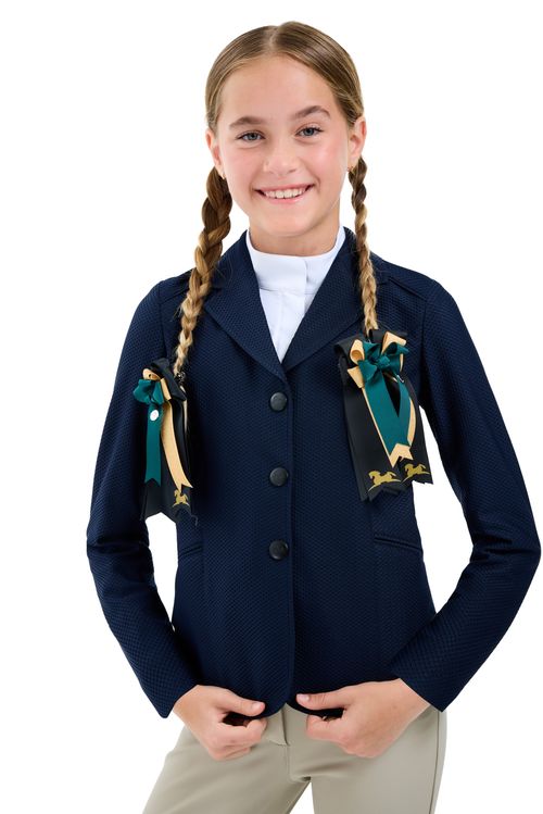 BARN BUSTER: RJ Classics Kids' Addison Air Jr Show Coat - Large - Navy