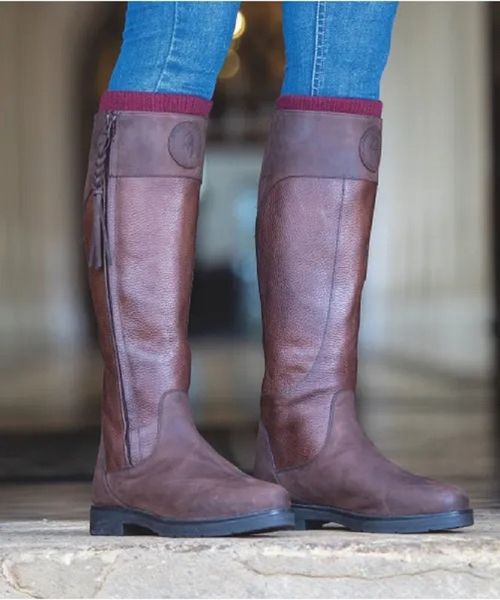 READY TO SHIP: Shires Moretta Women's Pamina Country Boots - 6 Regular - Brown