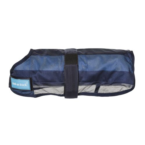 BARN BUSTER: Back on Track Cool on Track Dog Coat - 70cm - Blue