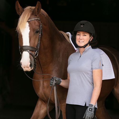 BARN BUSTER: Irideon Women's Air-Tech Short Sleeve Jersey - Medium - Dove Grey