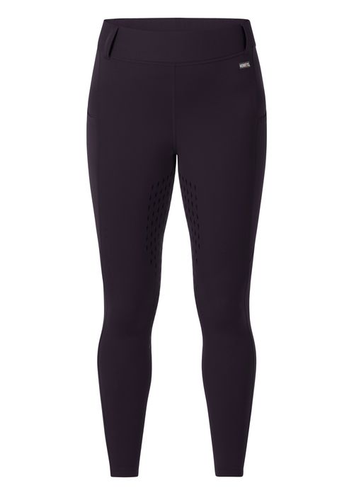 SALE RACK: Kerrits Women's Coolcore Full Leg Tech Tights - Large - Plum Noir