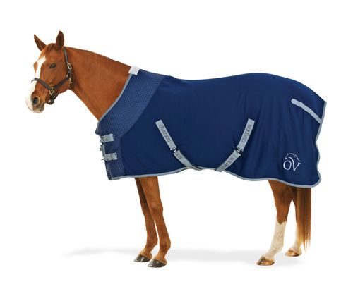 OVERSTOCK: Ovation Turbo Dry Cooler - Large Horse - Navy/Blue Secret Garden