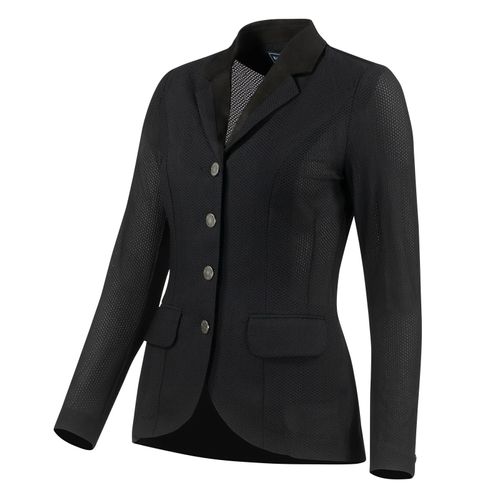 BARN BUSTER: B Vertigo Women's Gabrielle Mesh Show Jacket - EU 40/US 10 - Black