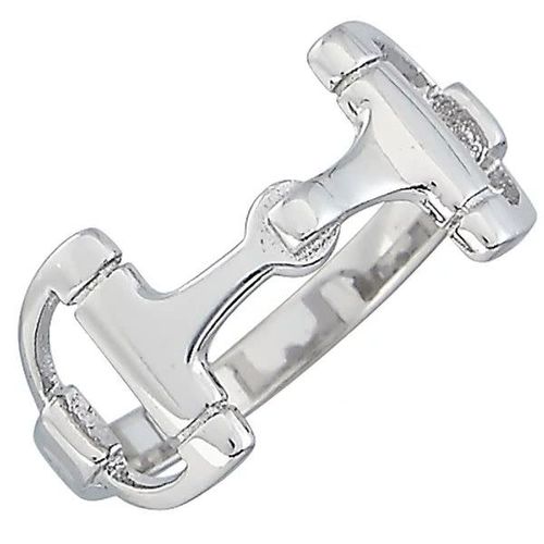 AWST Sterling Silver Snaffle Bit Ring
