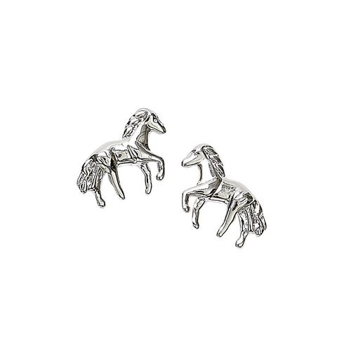 AWST Sterling Silver Mini Horse Earrings