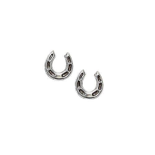 AWST Sterling Silver Horseshoes Earrings