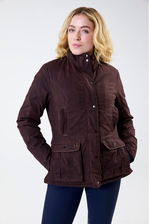 Horseware Women's Newmarket Wax Jacket - HW Brown
