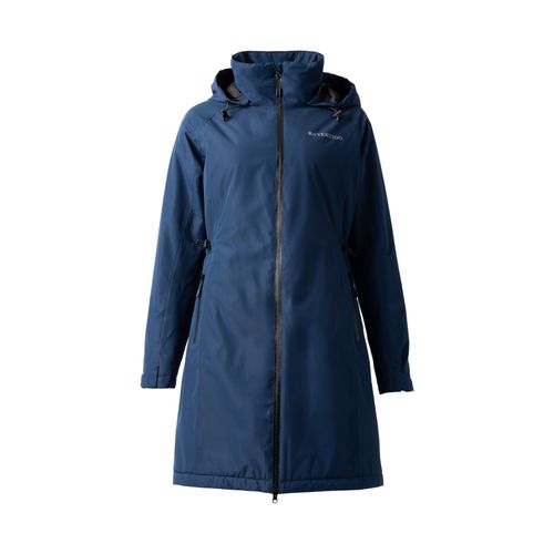 BARN BUSTER: B Vertigo Women's Joanna Padded Raincoat - EU 42/US 12 - Titan Navy