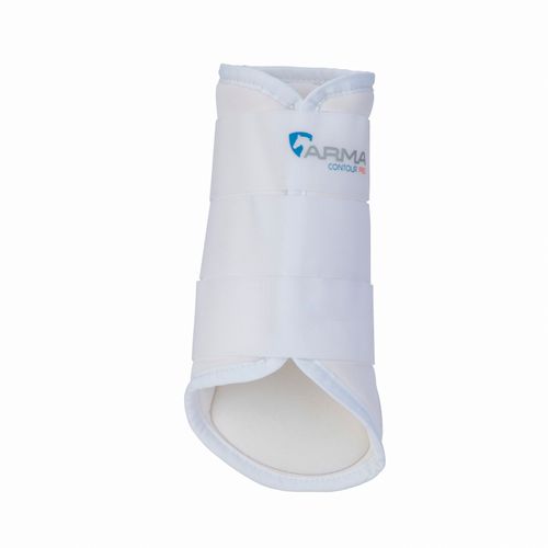 OVERSTOCK: Shires ARMA Contour Pro Brushing Boots - Cob - White