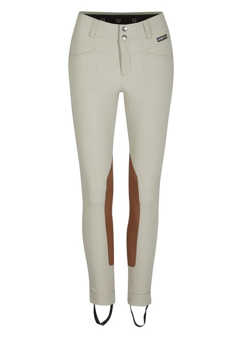 OVERSTOCK: Kerrits Kids' Crossover Extended Knee Patch Jodphurs - X Small - Sand