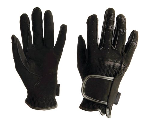 Dublin Kids' Everyday Mighty Grip Riding Gloves - Black