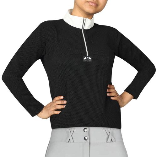 Equine Couture Women's Aerocool Show Shirt - Black