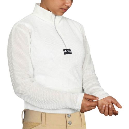 Equine Couture Women's Aerocool Show Shirt - White