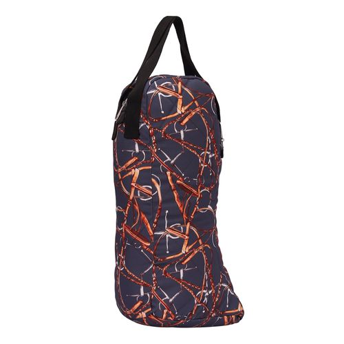 AWST Lila Snaffle Bit Boot Bag - Navy