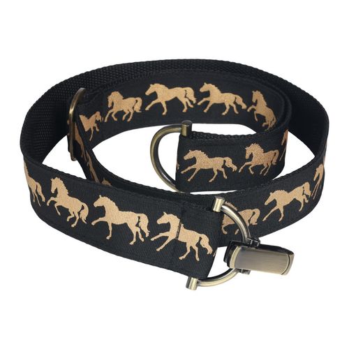 AWST Lila Web Belt - Galloping Horses