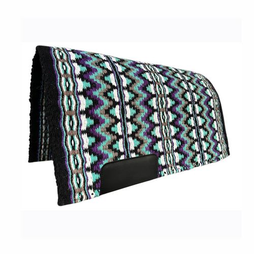 TuffRider Double Weave Wool Blend Western Saddle Blanket - Pattern-006