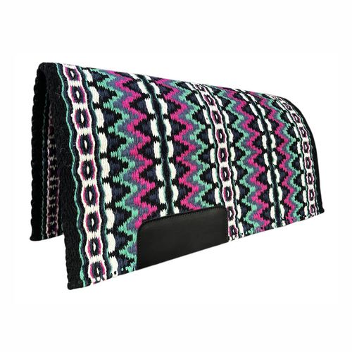 TuffRider Double Weave Wool Blend Western Saddle Blanket - Pattern-003