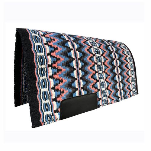 TuffRider Double Weave Wool Blend Western Saddle Blanket - Pattern-008