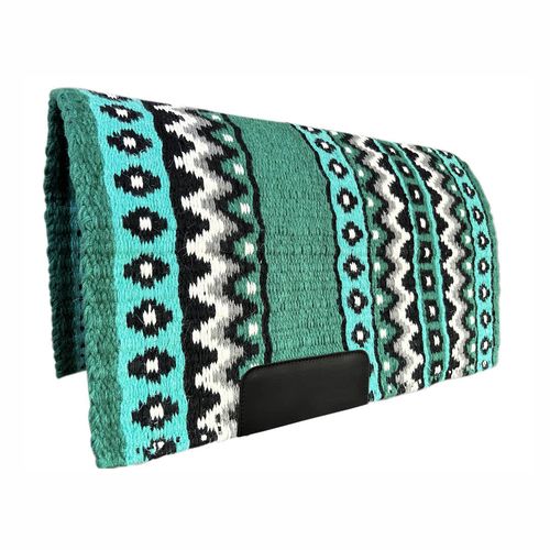 TuffRider Double Weave Wool Blend Western Saddle Blanket - Pattern-011