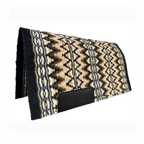 TuffRider Double Weave Wool Blend Western Saddle Blanket - Pattern-007