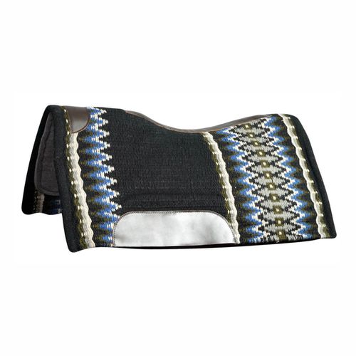 TuffRider Contour Double Weave Wool Blend Western Saddle Pad - Pattern-002