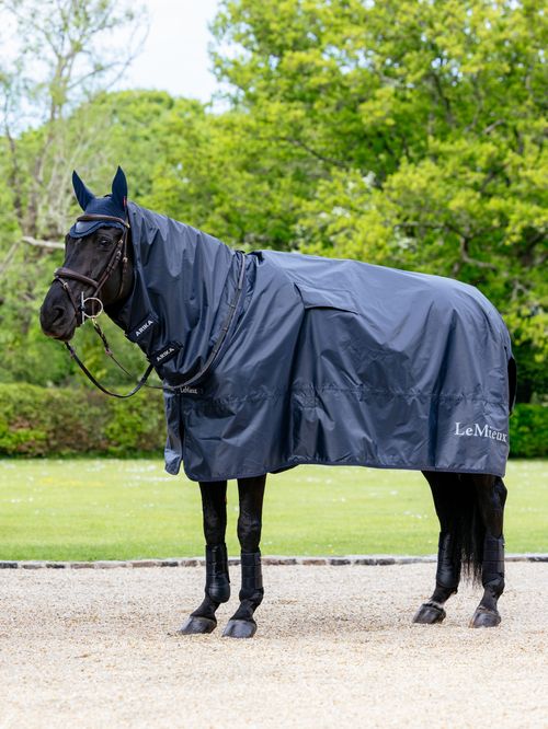 LeMieux Ride On Rain Sheet - Navy