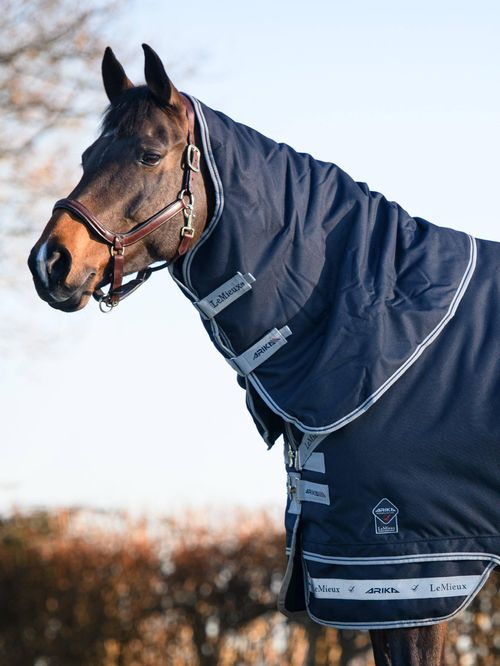 LeMieux Arika StormTek Neck Cover 50g - Navy