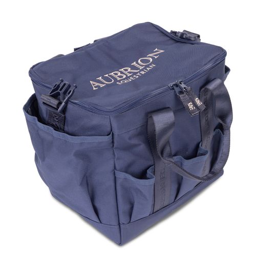 Shires Aubrion Equestrian Large Grooming Kit Bag - Navy