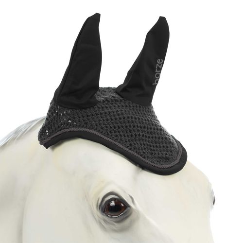 Horze Pegasus Pony Ear Net - Caviar