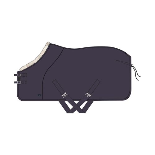 Horze Lincoln Fleece Blanket w/Padded Collar - Nightshade