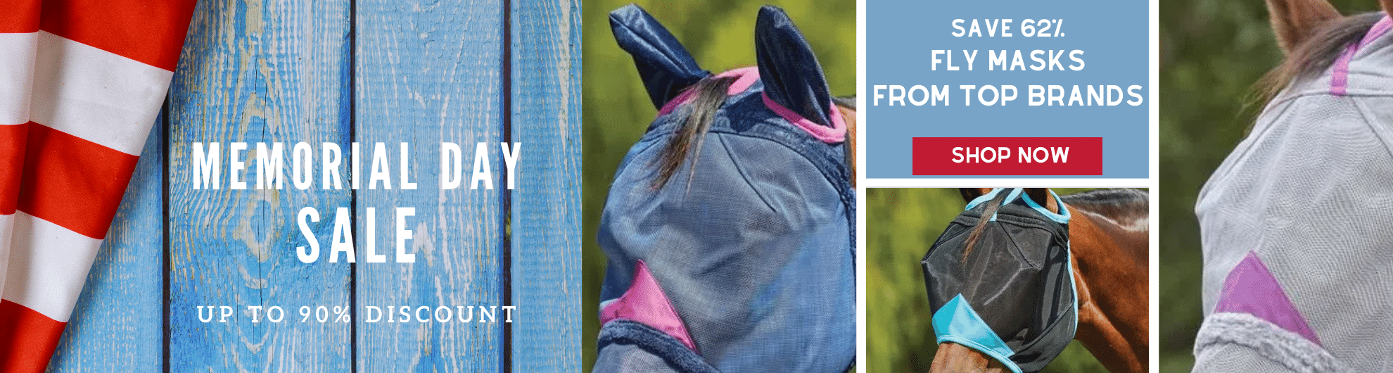 Memorial Day Sale  - Fly Masks