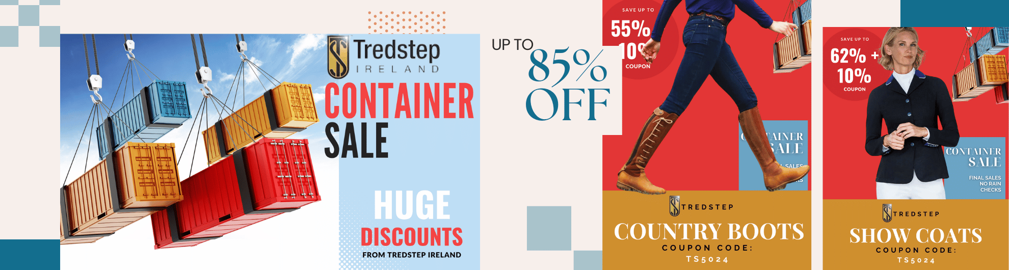 The Tredstep Container Sale